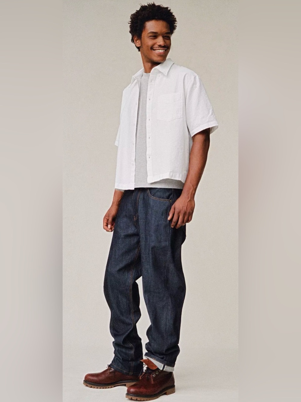 BDG Relaxed Straight Fit Premium Selvedge Jeans Men’s Size 30-30 Brand New